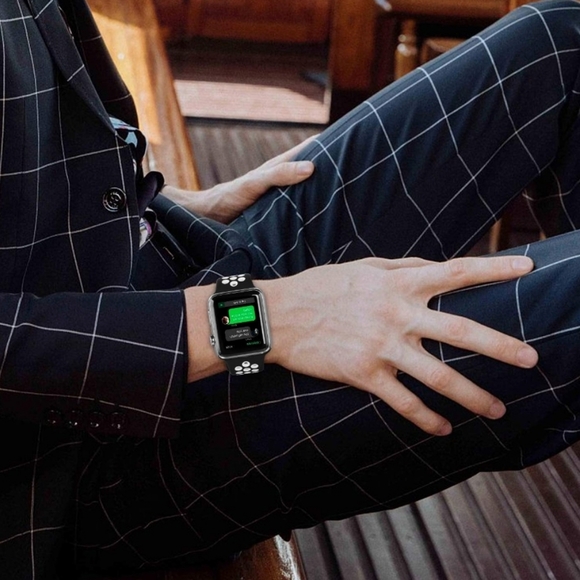 Silicone Apple watch Band 44mm, 45mm, 42mm band 49mm, 46mm Band Silicone - Picture 3 of 3